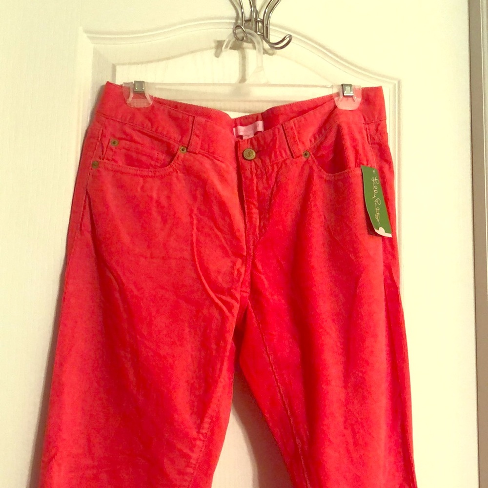 Coral Lilly Pulitzer Pants